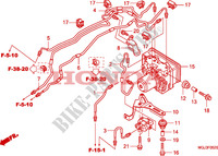 ABS MODULATOR für Honda CBF 1000 F ABS 2010