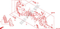 BREMSSATTEL, L. VORNE(CBF1000FA/FS/FT) für Honda CBF 1000 F ABS 98HP 2010