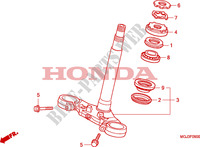 LENKSCHAFT für Honda CBF 1000 F ABS 2010