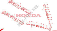 NOCKENWELLE/VENTIL für Honda CBF 1000 F ABS TS 2011