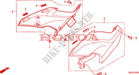 SEITENABDECKUNG für Honda CBF 1000 F ABS TS 2011
