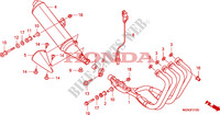 ABGAS SCHALLDAEMPFER für Honda CBF 600 FAIRING ABS 34HP 2010