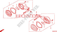 BLINKER, VORNE(CBF600N/NA) für Honda CBF 600 NAKED 2011