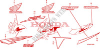 MARKE/STREIFEN für Honda CBF 600 FAIRING ABS 34HP 2010