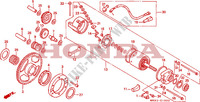 ANLASSER für Honda DOMINATOR 650 1990