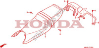 SITZ/SITZVERKLEIDUNG für Honda CBR 500 F 1991