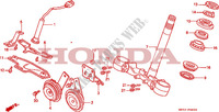 LENKSCHAFT für Honda PACIFIC COAST 800 1989