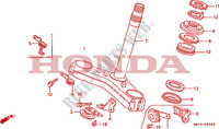 LENKSCHAFT für Honda RC30 750 1990