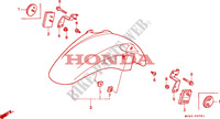 KOTFLUEGEL, VORNE (CBR600FS/3S/T/3T/SET) für Honda CBR 600 F 50HP 1995