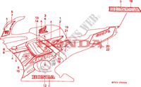 STREIFEN(CBR600F3S) für Honda CBR 600 F3 1995