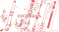 GABEL, VORNE für Honda CBR 900 FIREBLADE 50HP 1994