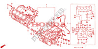 KURBELGEHAEUSE für Honda CBR 900 FIREBLADE 50HP 1994
