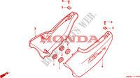 SEITENABDECKUNG für Honda CB SEVEN FIFTY 750 2002