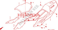 SITZ/SITZVERKLEIDUNG für Honda RC45 RVF 750 1994