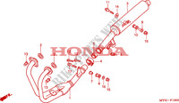 ABGAS SCHALLDAEMPFER für Honda CB 500 S 34HP 2002
