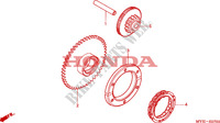 ANLASSERKUPPLUNG für Honda CB 500 50HP 2002