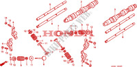 NOCKENWELLE/VENTIL für Honda VALKYRIE 1500 F6C DELUXE 2001