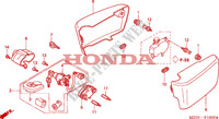 SEITENABDECKUNG für Honda VALKYRIE 1500 F6C DELUXE 2001