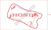 CHROME TEILE für Honda F6C 1500 2000