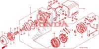 GENERATOR für Honda 1500 F6C 2000