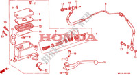 HAUPTKUPPLUNGSZYLINDER für Honda F6C 1500 2000