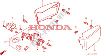 SEITENABDECKUNG für Honda F6C 1500 2000