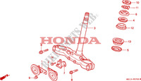 LENKSCHAFT für Honda BIG ONE 1000 1993