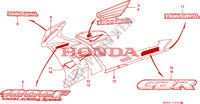 STREIFEN/MARKE(4) für Honda CBR 1000 F 1994