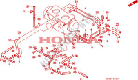 ROHRE(1) für Honda GL 1500 GOLD WING ASPENCADE 20éme 1995