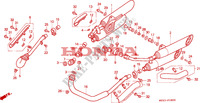 ABGAS SCHALLDAEMPFER für Honda SHADOW 750 1994