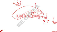 KOTFLUEGEL, VORNE für Honda VF 750 MAGNA 2000