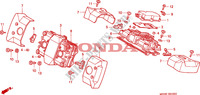 ZYLINDERKOPFDECKEL für Honda SHADOW 750 34HP 1999