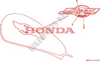 EMBLEM für Honda STEED 400 1997