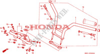 ROHRGRIFF(1) für Honda SHADOW 600 VLX DELUXE 1994