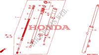 GABEL, VORNE für Honda SHADOW 600 VLX DELUXE 1999