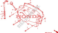 KURBELGEHAEUSEABDECKUNG für Honda VLX SHADOW 600 2 TONE 1999