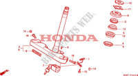 LENKSCHAFT für Honda VLX SHADOW 600 2 TONE 1999