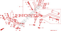 ROHRGRIFF/OBERE BRUECKE (2) für Honda SHADOW 600 VLX DELUXE 1999
