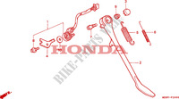 STAENDER(1) für Honda VT SHADOW 600 34HP Kumamoto factory 1999