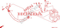 WASSERROHR für Honda VLX SHADOW 600 2 TONE 1999