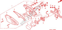 HECKLEUCHTE für Honda CG 125 2009