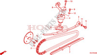 NOCKENWELLENKETTE/SPANNVORRICHTUNG für Honda S WING 125 FES ABS 2011