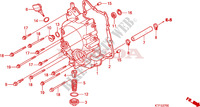 KURBELGEHAEUSEABDECKUNG für Honda SH 125 R, REAR DRUM BRAKE, TOP BOX 2010