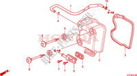 ZYLINDERKOPFDECKEL für Honda SH 125 R, REAR DRUM BRAKE, TOP BOX 2010