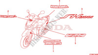MARKE für Honda SH 300 ABS 2010