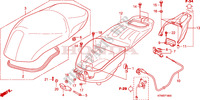 SITZ/HANDGEPAECKFACH für Honda SH 300 ABS TOP BOX 2010