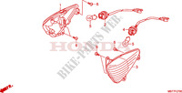 BLINKER für Honda XL 1000 VARADERO ABS YELLOW 2008 2009