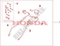 KOFFERHALTER für Honda XL 1000 VARADERO 2009