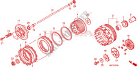 KUPPLUNG für Honda XL 1000 VARADERO ABS RED 2009