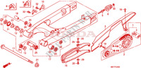 SCHWINGE für Honda XL 1000 VARADERO 2007